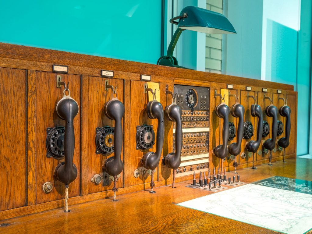 Historische Telekommunikationsanlage